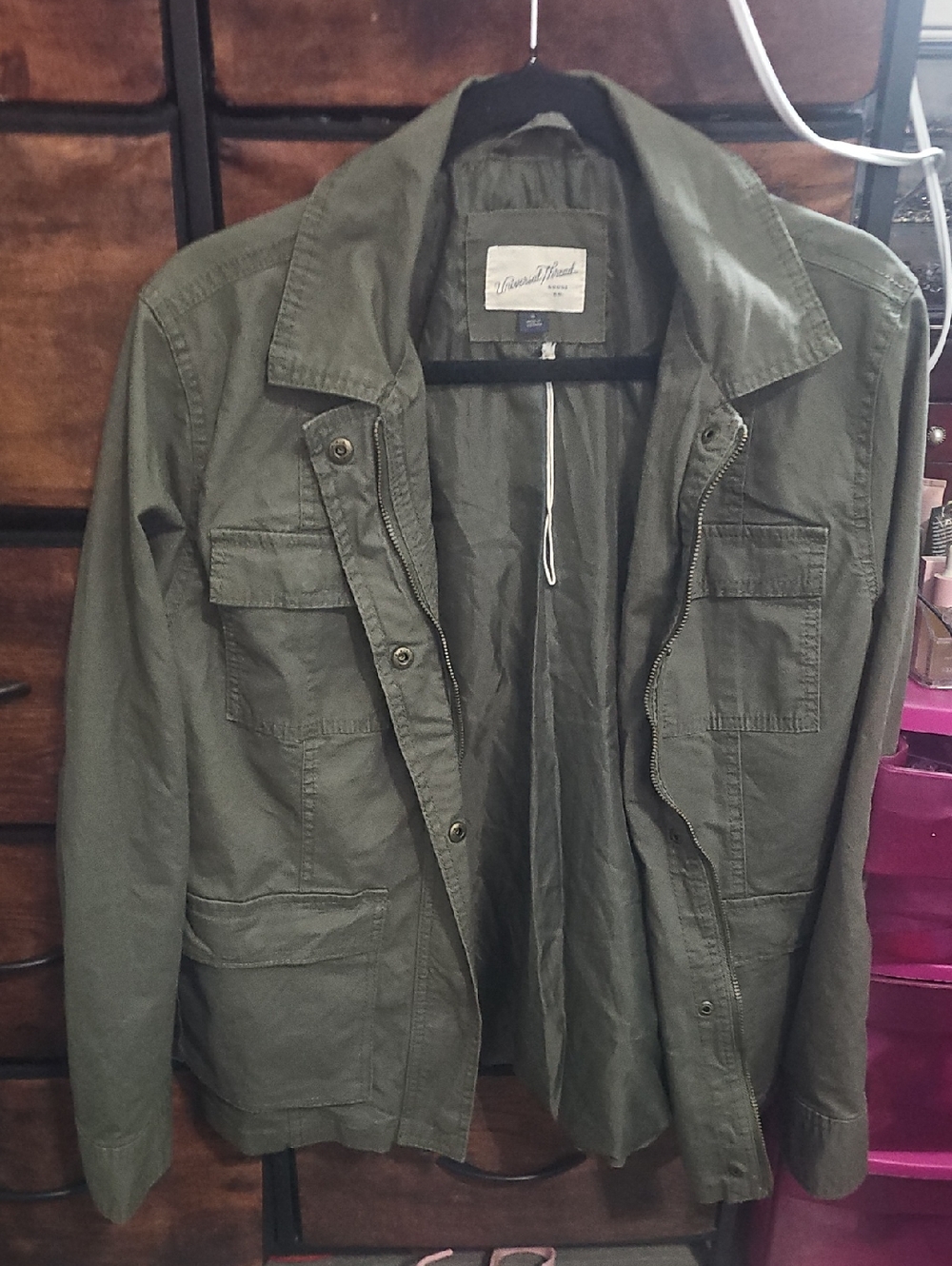 Universal Thread Olive Green Military Field Jacket